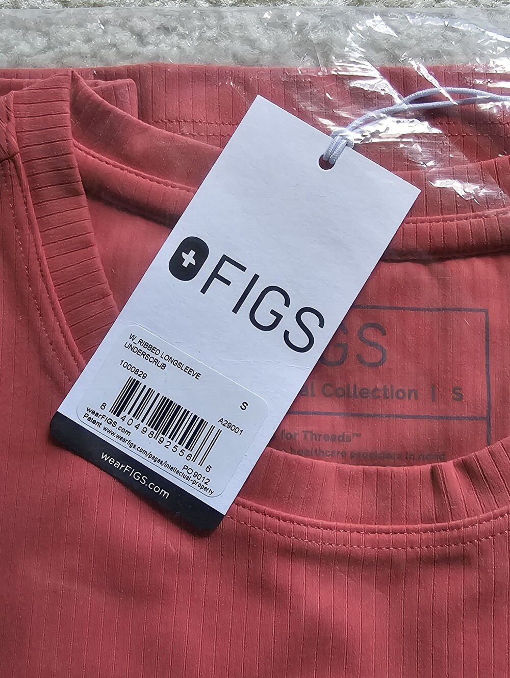 Figs Ribbed Longsleeve Underscrub Salta.